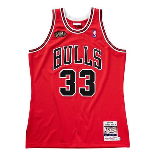

Баскетбольное джерси Mitchell & Ness NBA Swingman Jersey Chicago Bulls 1997-98 Scottie Pippen