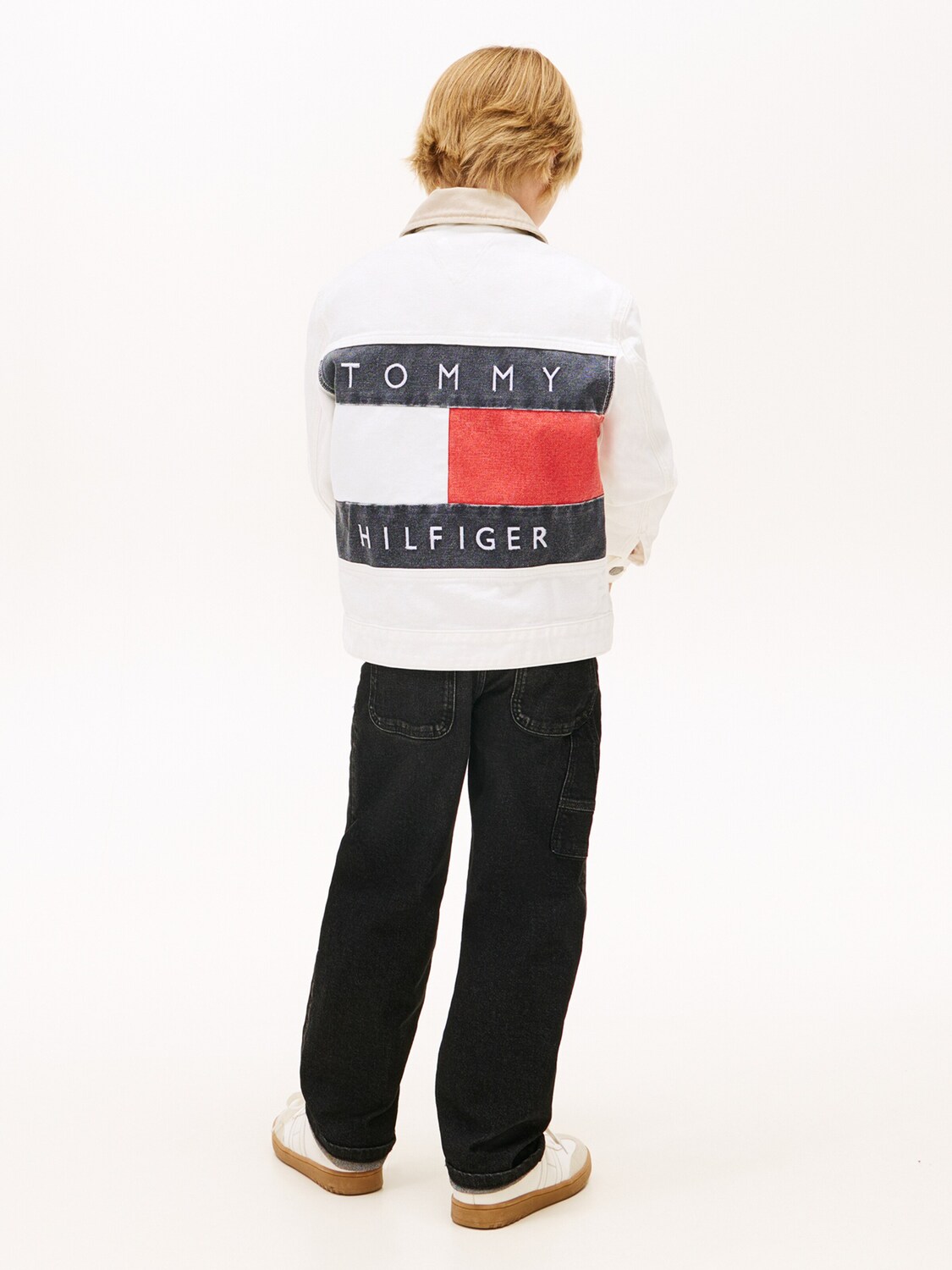 TOMMY HILFIGER Куртка межсезонная 'Heritage' в белом цвете — фото 2