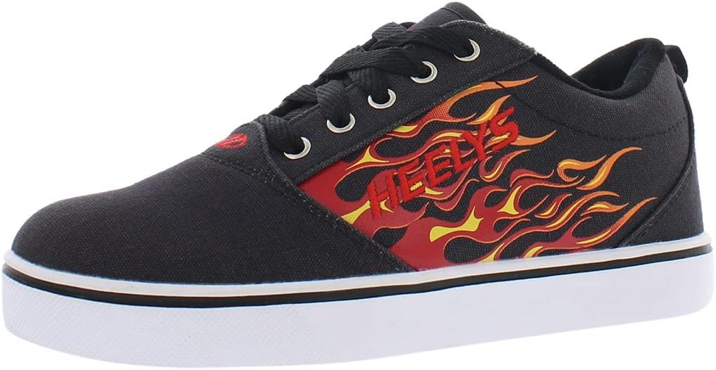 

Heelys Унисекс Детские кроссовки Pro 20 с принтами (младший ребенок/старший ребенок/взрослый), черный/красный