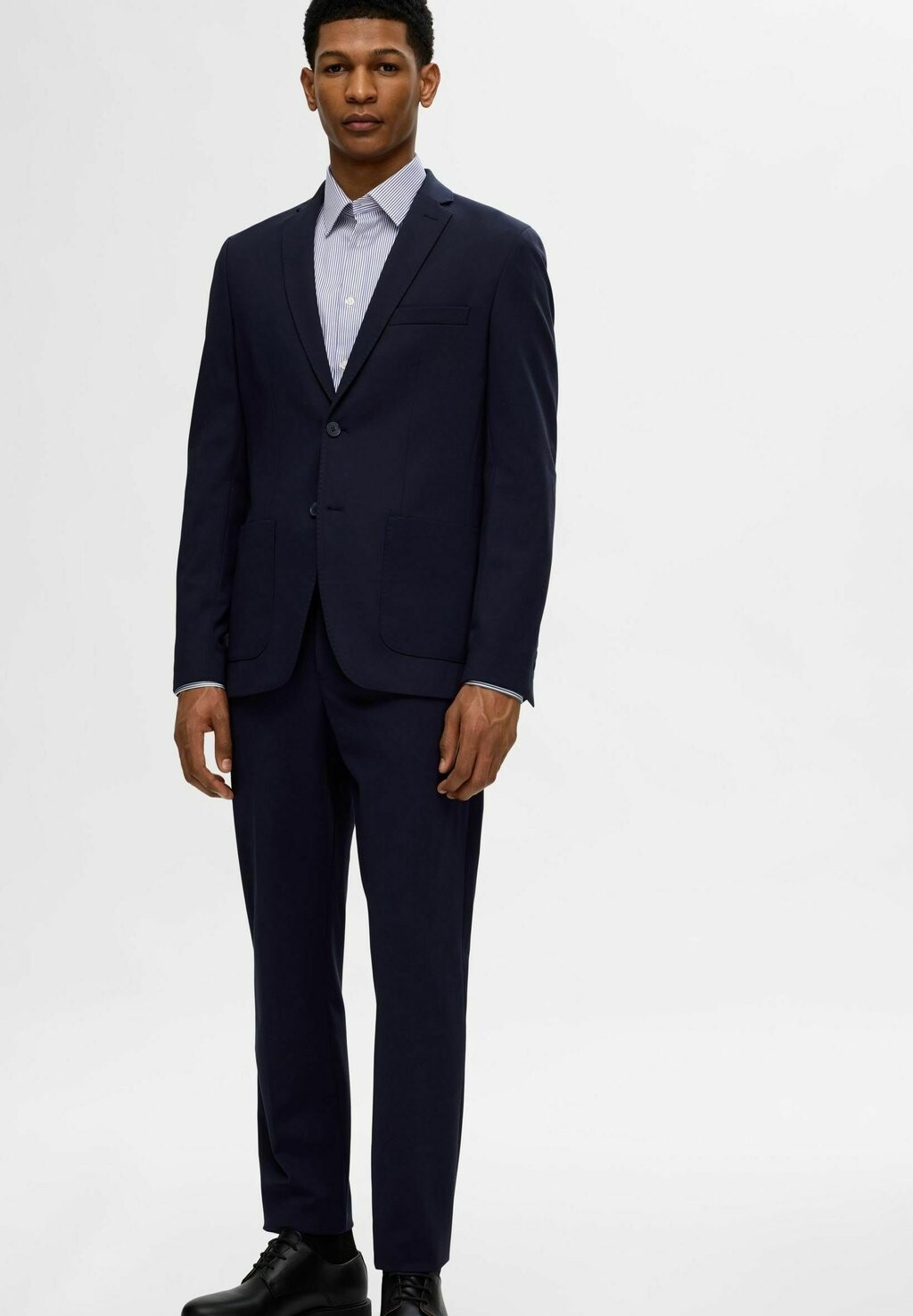 

Официальная рубашка SLIM FIT PERFORMANCE NOOS Selected Homme, светло-голубой