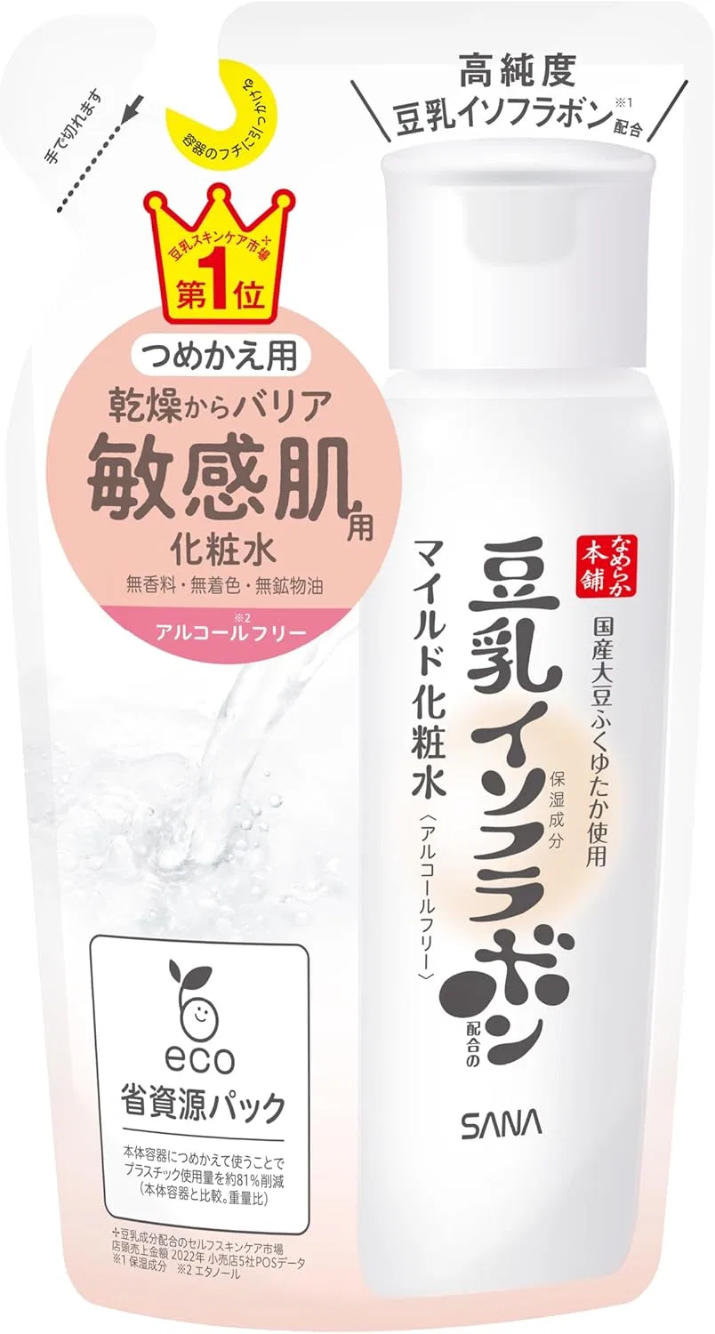Лосьон Namezu — Увлажняющий Namrakabonpo Mild Lotion NC Refill, 180 мл
