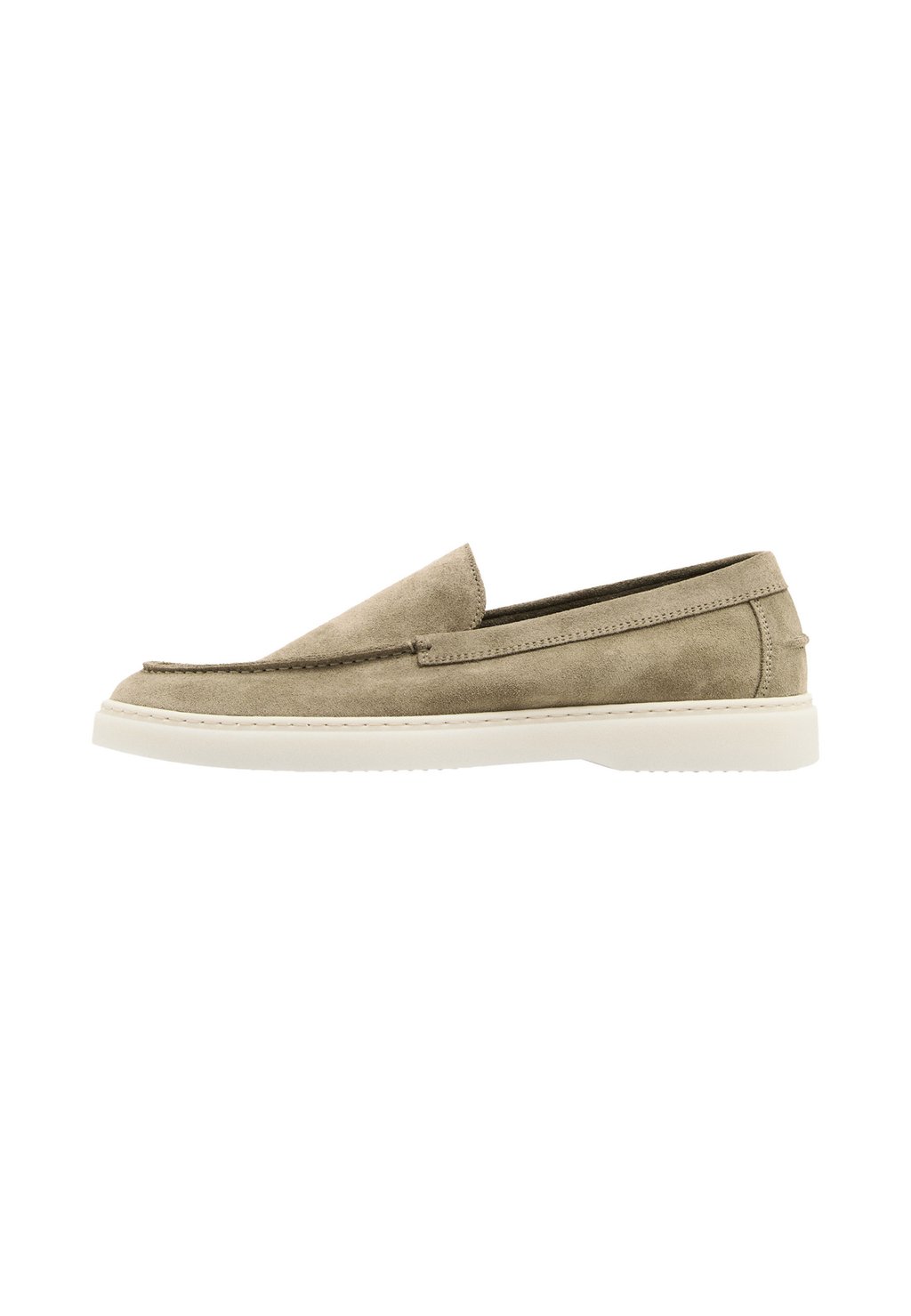 

Слипоны Massimo Dutti, цвет Stone