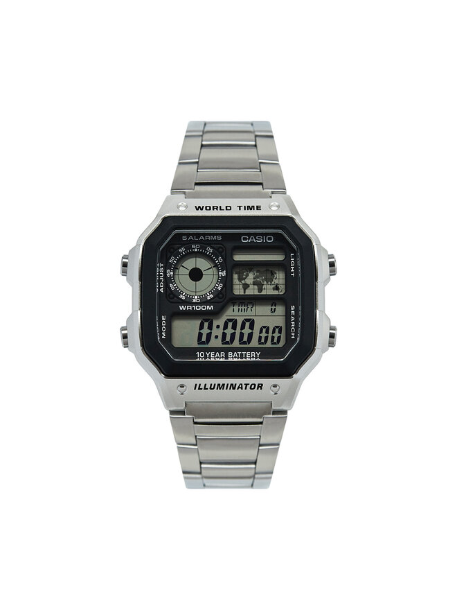 

Часы Casio, серебро