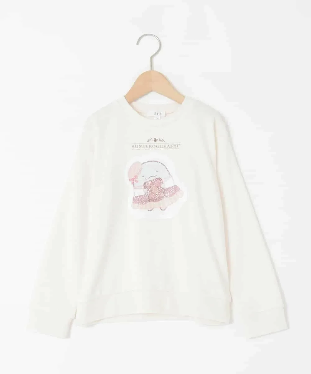 Толстовка с пайетками Sumikkogurashi Avv, цвет Ivory