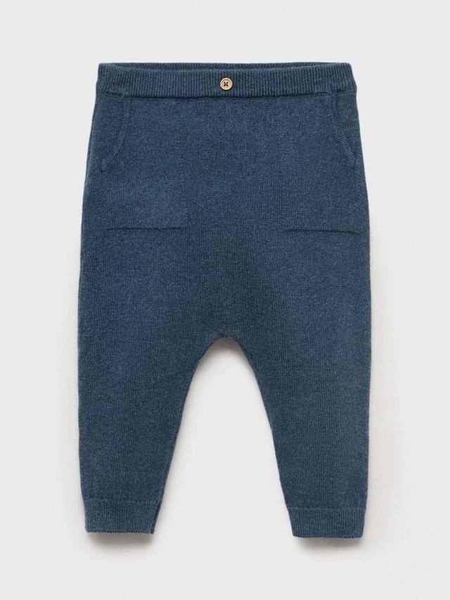 

Детские джоггеры Glasgow из хлопковой смески Regular Fit Mango, Medium Blue