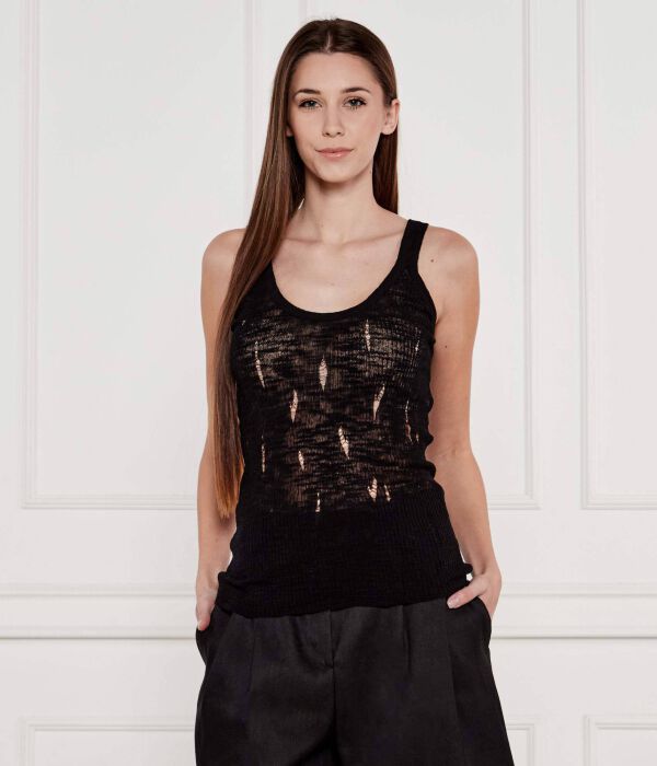 

Футболка Серхио Slim fit Pinko, черный