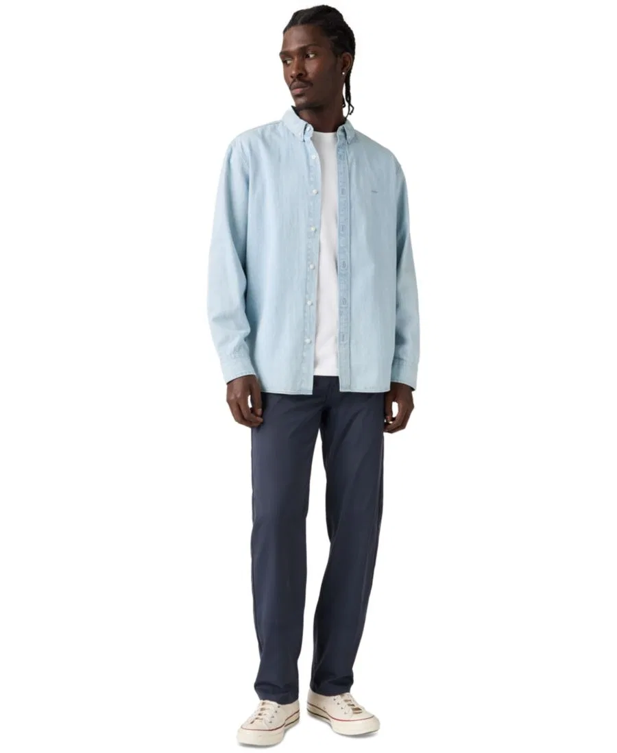Мужские прямые брюки 514 Straight Tech Pants Levi'S, синий — фото 2