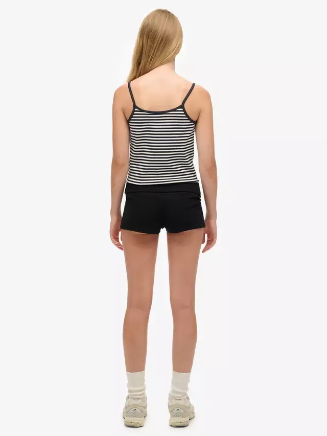 Спортивные шорты Athletic Essentials с отворотом, черные Superdry — фото 2