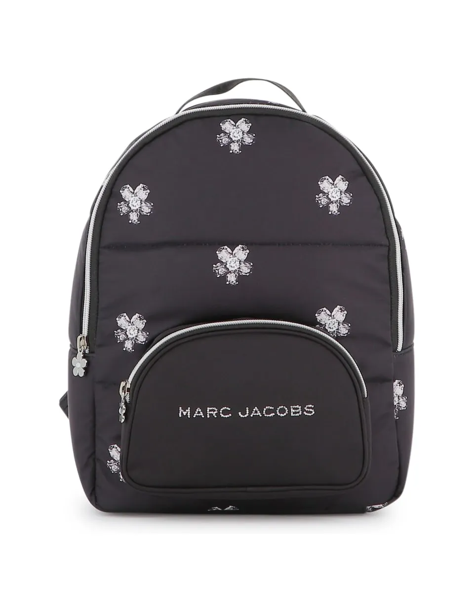 

Черный девичий рюкзак из полиэстера Marc Jacobs