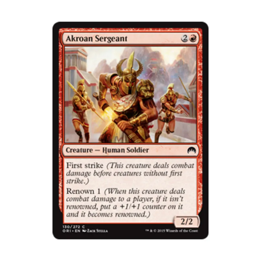 

CCG Акроан Сержант (К), MTG - Magic Origins