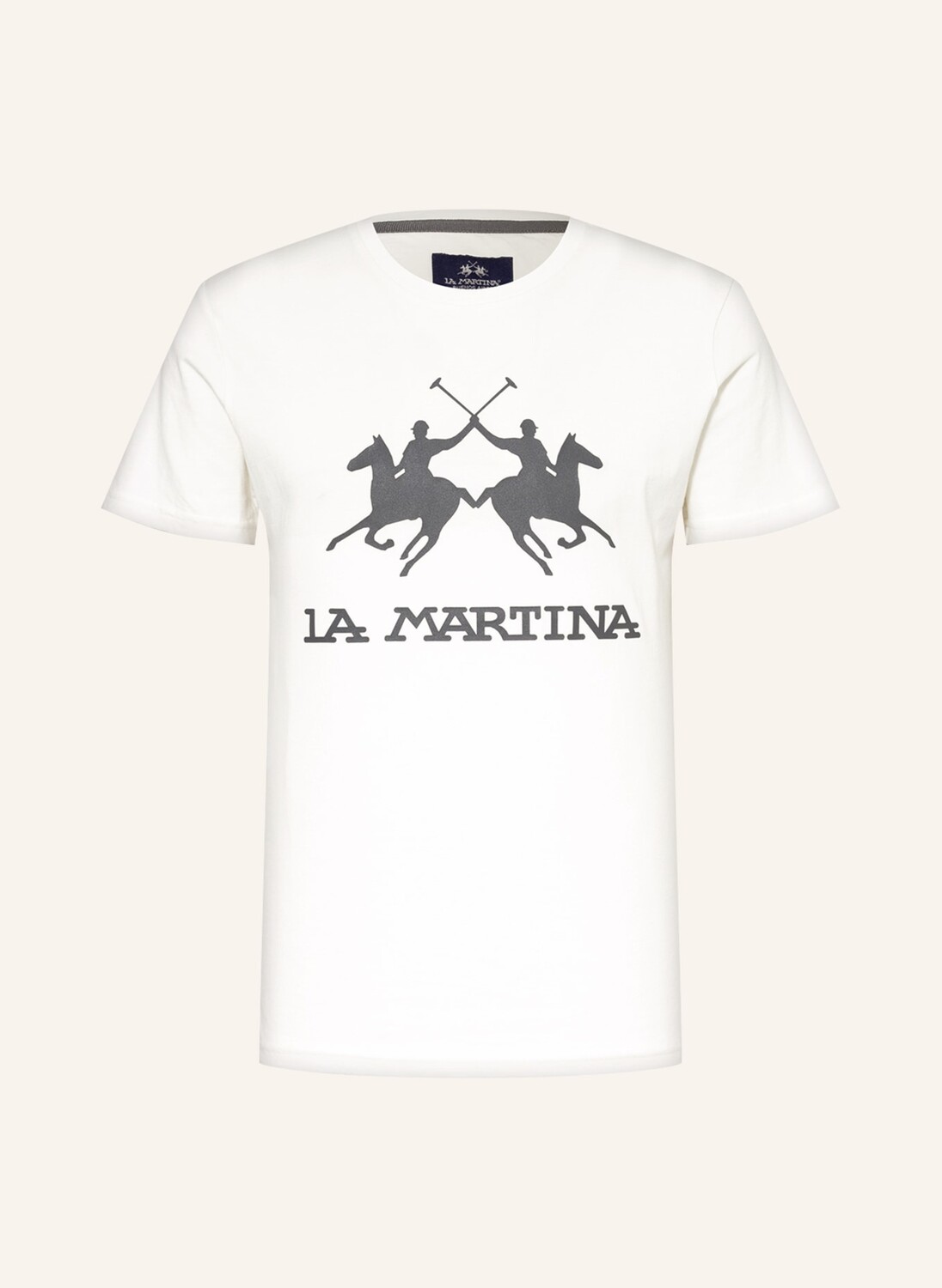 

Футболка LA MARTINA, кремовый, Бежевый, Футболка LA MARTINA, кремовый
