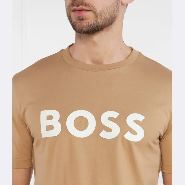Футболка стандартного кроя Tiburt 354 Boss, коричневый — фото 4