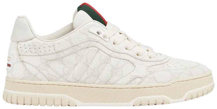 Кроссовки Gucci Wmns Re-Web Sneaker 'GG Canvas - Beige White', белый