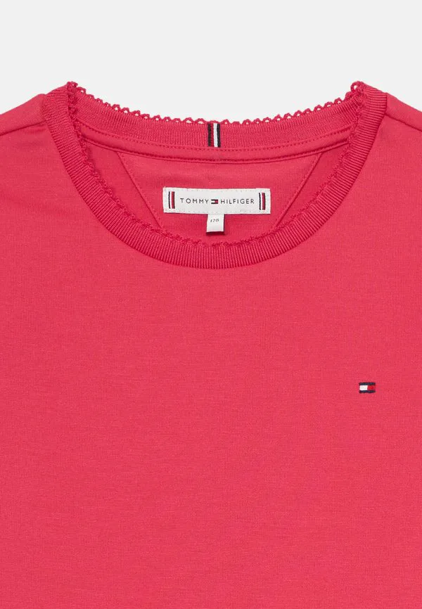 Платье-Скейтер пунто, трикотажное платье Tommy Hilfiger, Vintage Cerise — фото 3