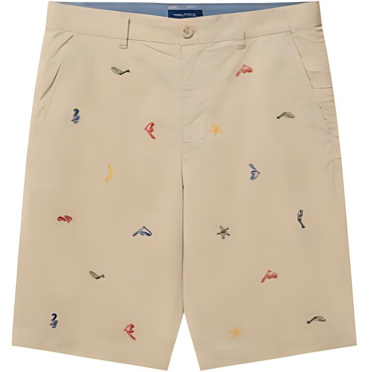 

Мужские повседневные шорты средней длины Nautica, 1pk светлый темно-синий cyan (232)