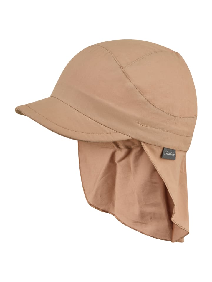 

Sterntaler Простая кепка с козырьком и защитой шеи, бежевого цвета