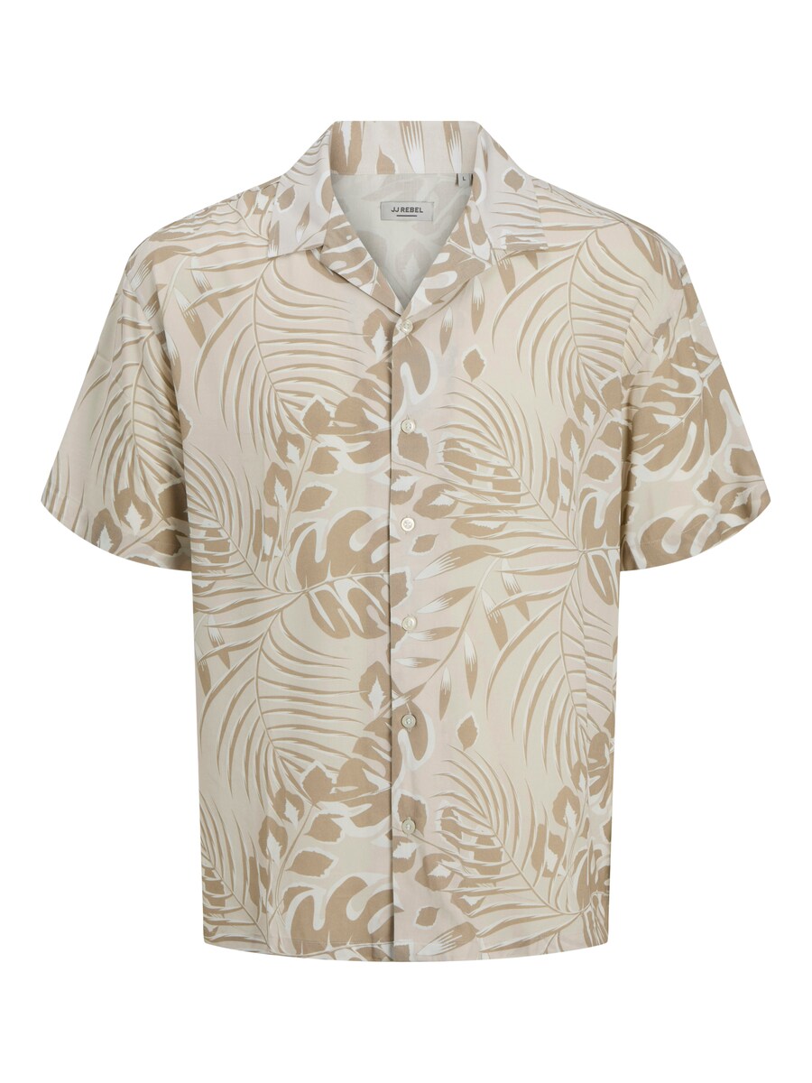 

Рубашка на пуговицах Comfort fit JJ Rebel JREBBLOOM RESORT, цвет Beige/Light beige/Dark beige
