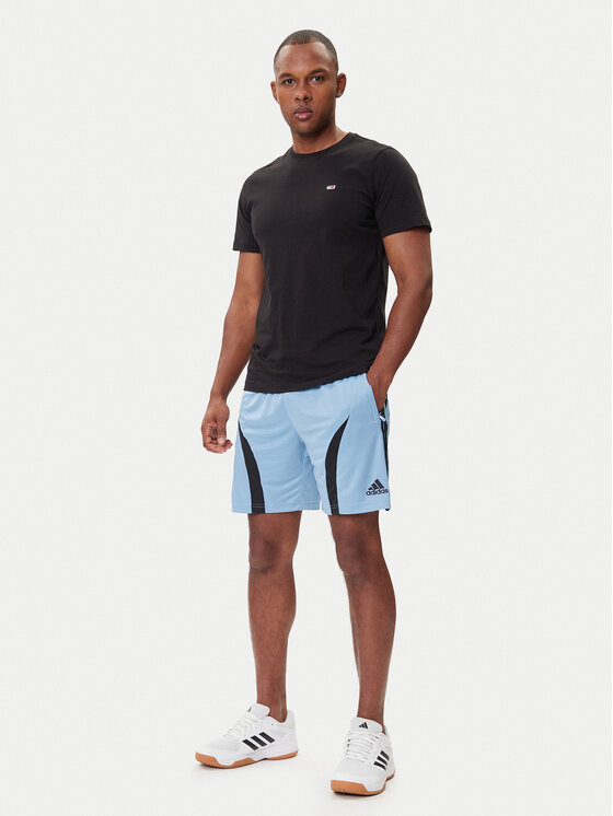Спортивные шорты regular fit Teamgeist adicolor JW1348 Adidas, голубой — фото 2