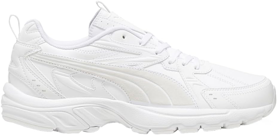 

Мужские кроссовки PUMA Milenio Tech со шнуровкой, повседневные - белые