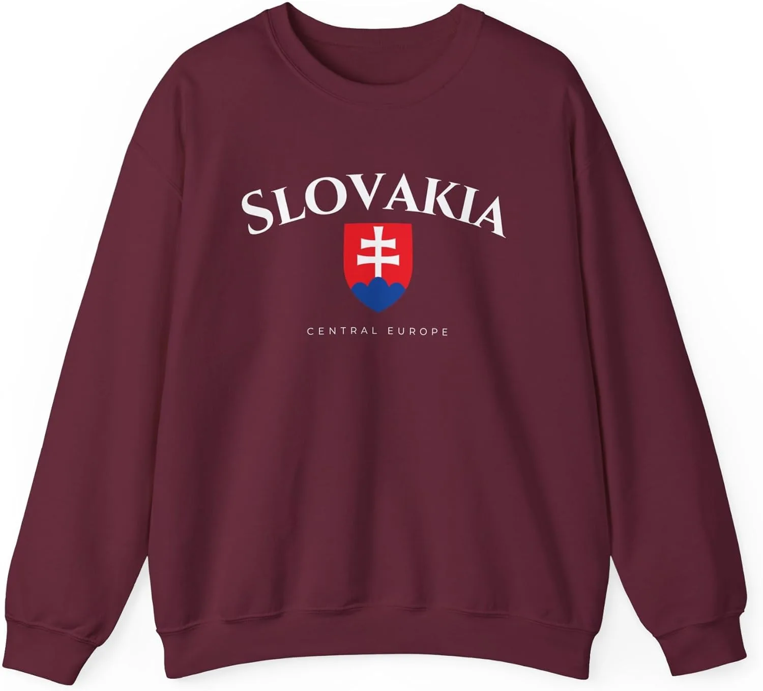 Толстовка Heavy Blend с принтом Slovakia Central Europe