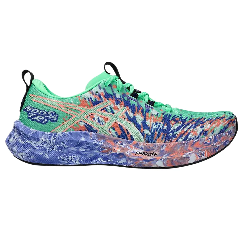 Кроссовки для бега мужские NOOSA TRI 16 Cushioning Breathable, синий/зеленый — фото 3