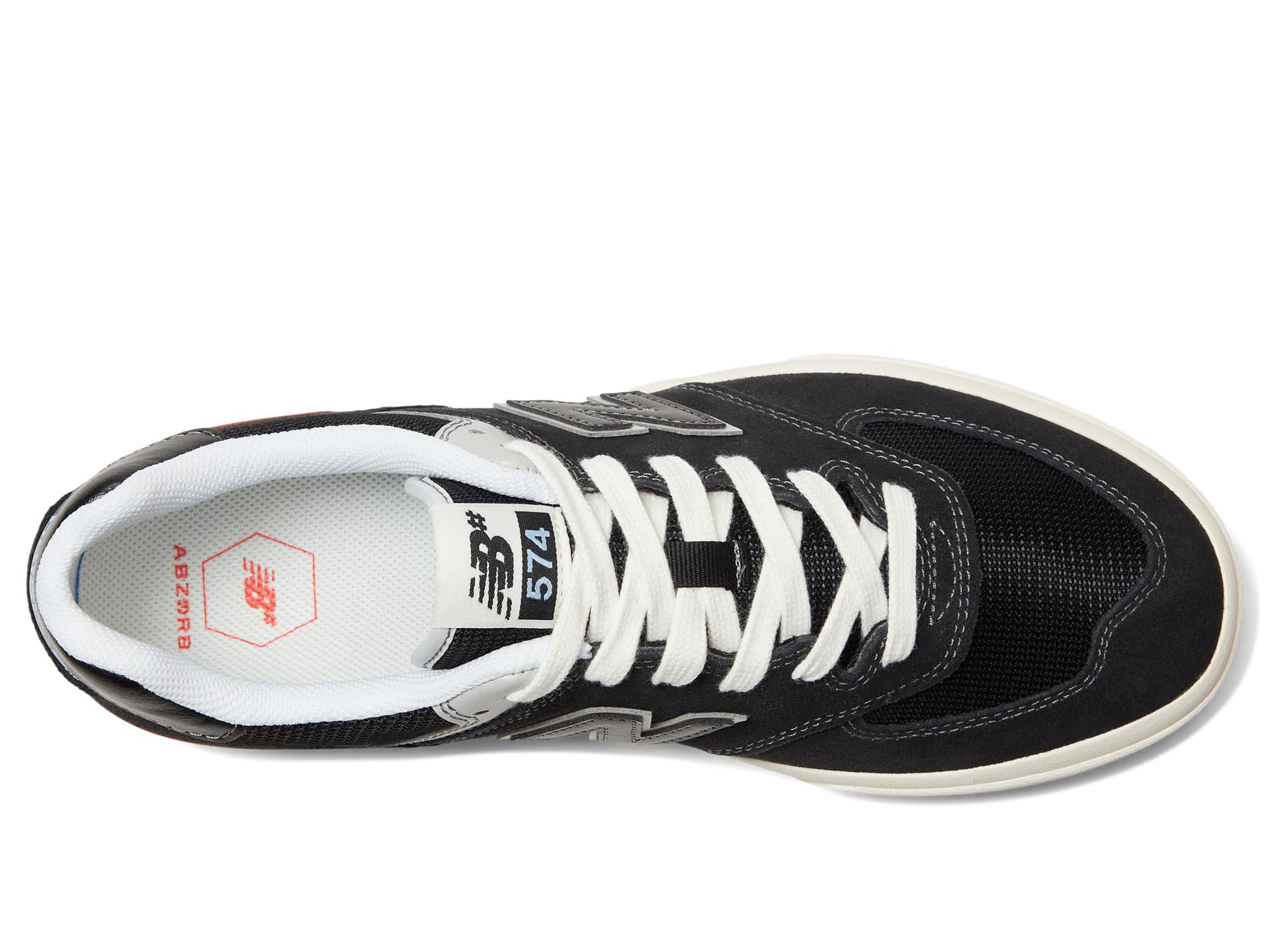 Кроссовки Unisex New Balance Numeric 574 Vulc, цвет Black/Grey 1 — фото 2