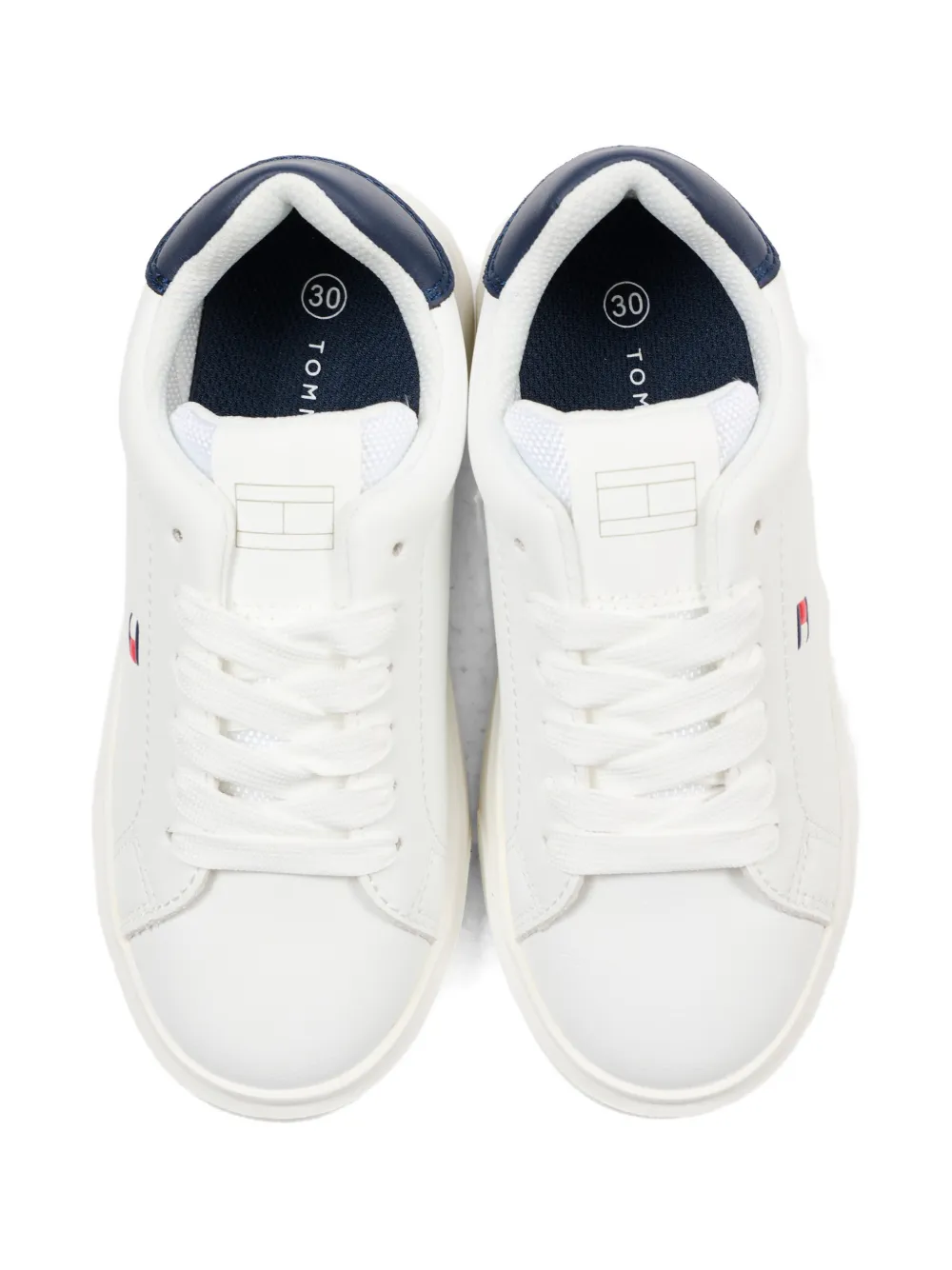 Кроссовки с нашивкой-логотипом Tommy Hilfiger Junior, белый — фото 4