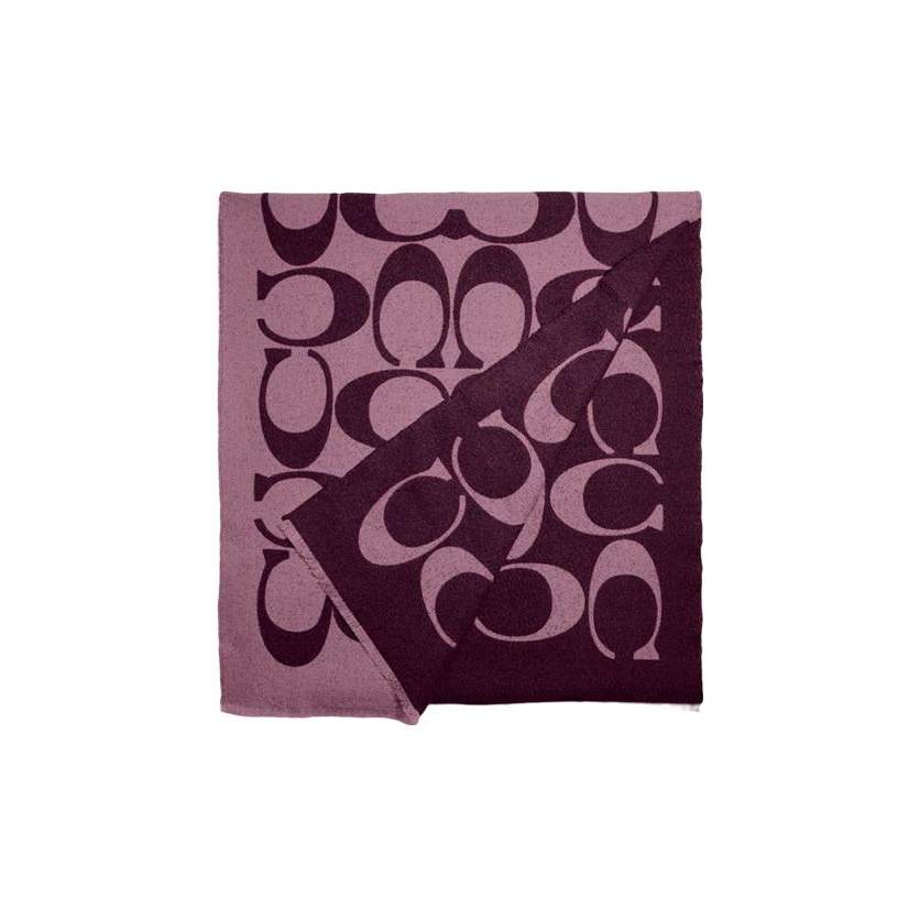 

COACH Вязаный шарф женский, Purple