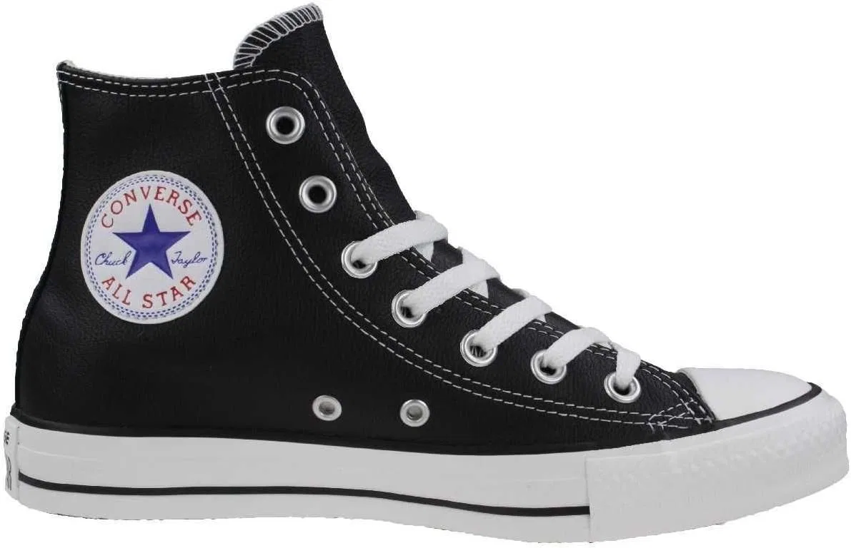 Кроссовки Converse Chuck Taylor All Star Leather TG 44, артикул 132170C, черные, размер 44 — фото 4