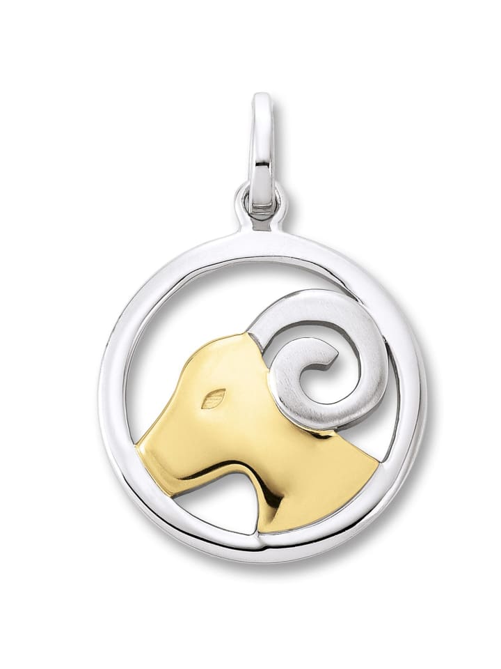 

ONE ELEMENT Кулон со знаком зодиака Овен, изготовленный из серебра 925 пробы