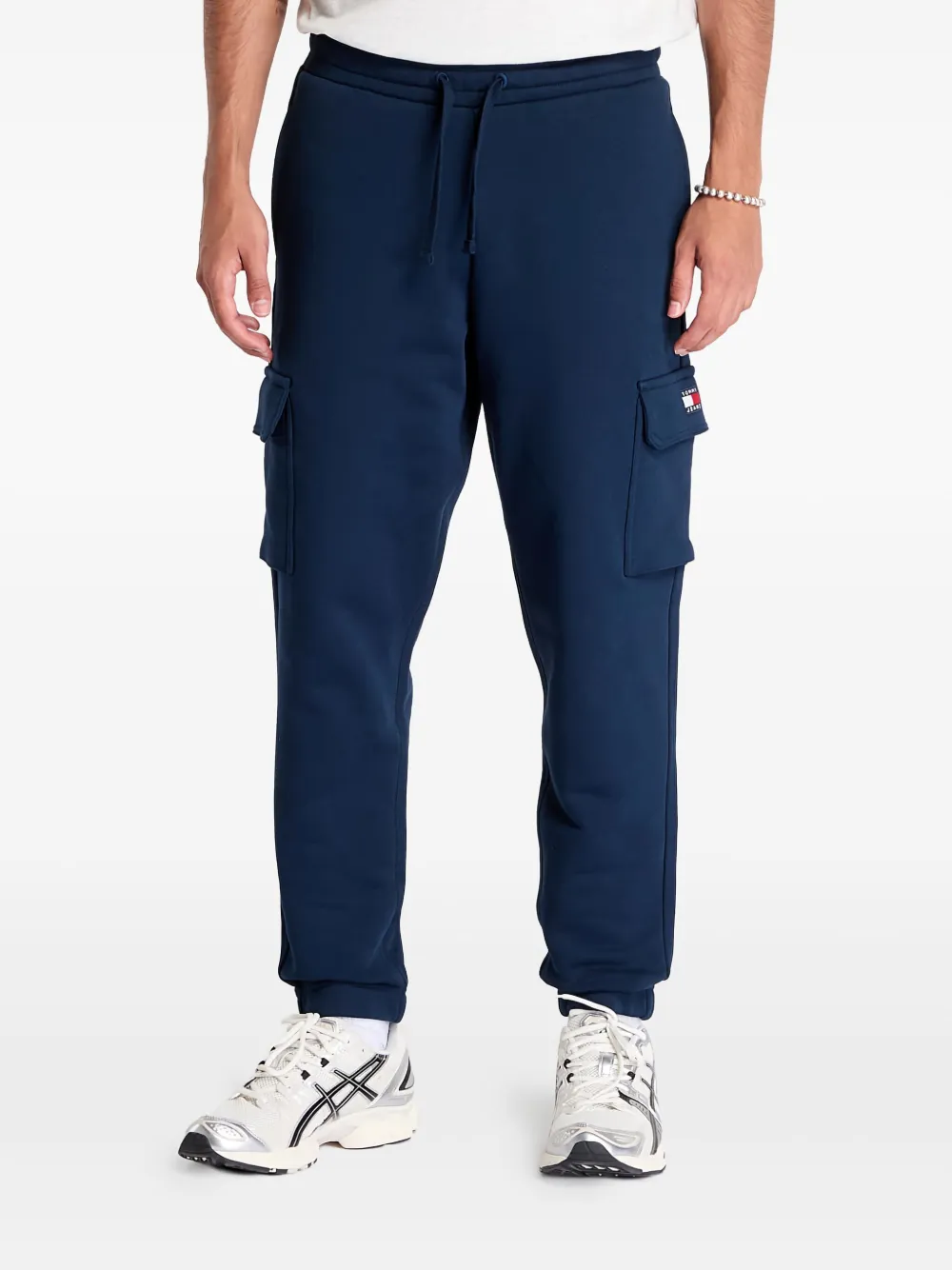

Спортивные брюки с аппликацией Tommy Jeans, синий