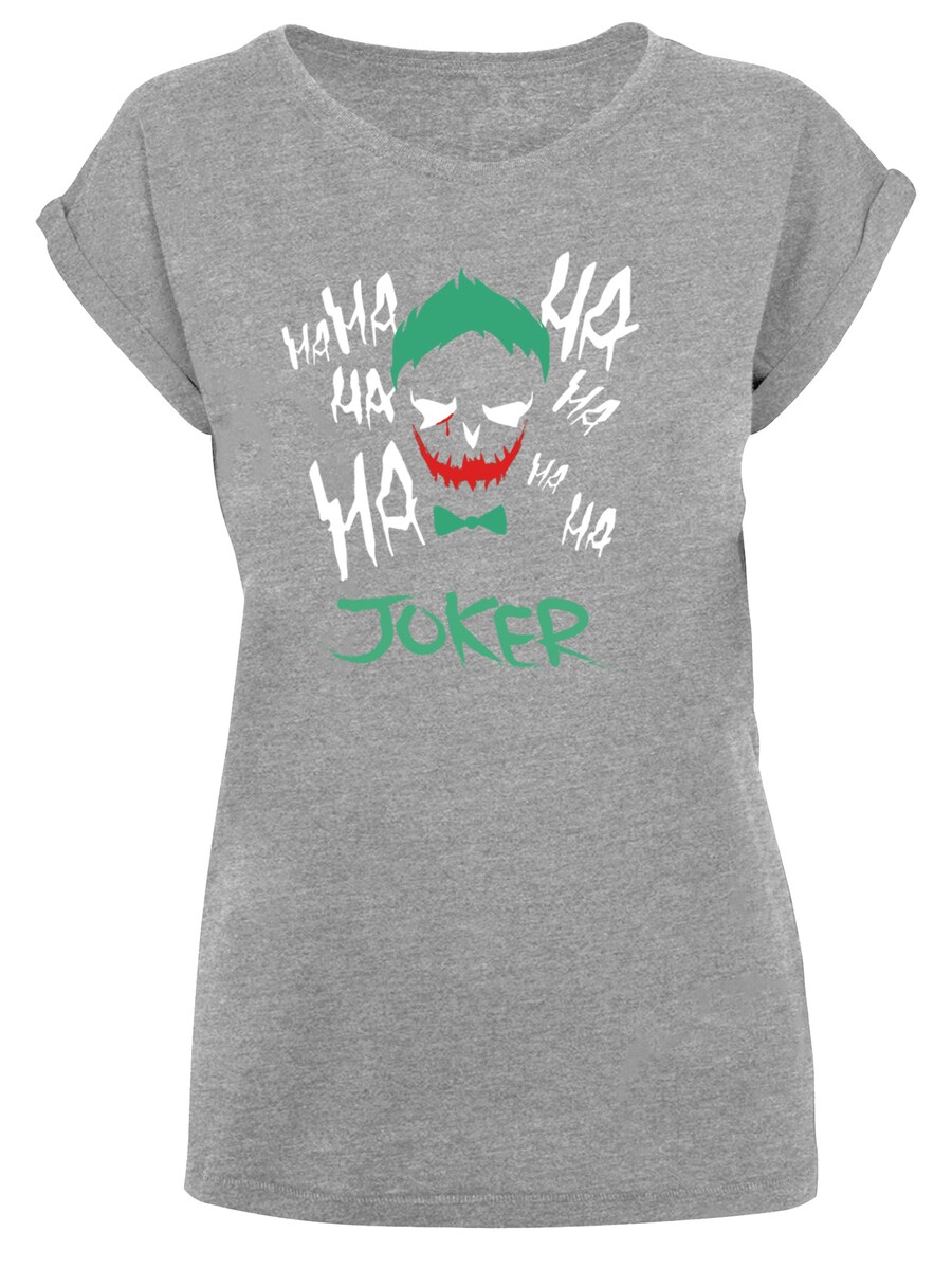 

Рубашка F4NT4STIC Suicide Squad Joker, пятнистый серый
