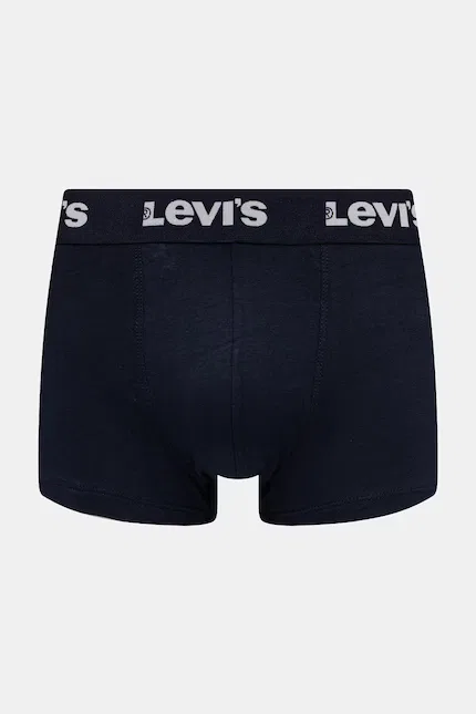 Боксеры хлопковые с эластаном 2 шт Levi's, синий — фото 2