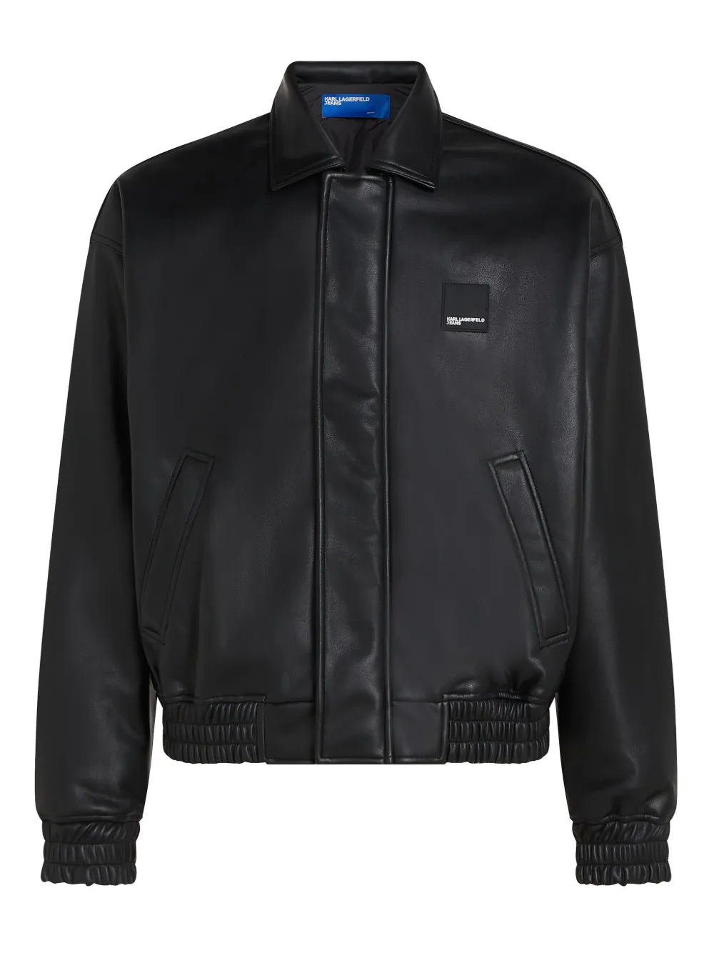 

Бомбер на молнии Karl Lagerfeld Jeans, черный