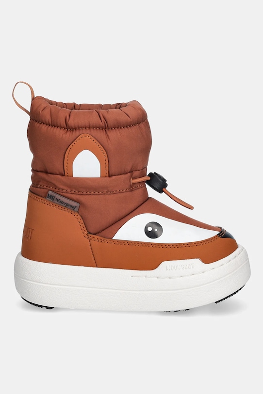 Детские зимние ботинки MB JR PARK TUBE MID ANIMAL WP Moon Boot, коричневый — фото 2