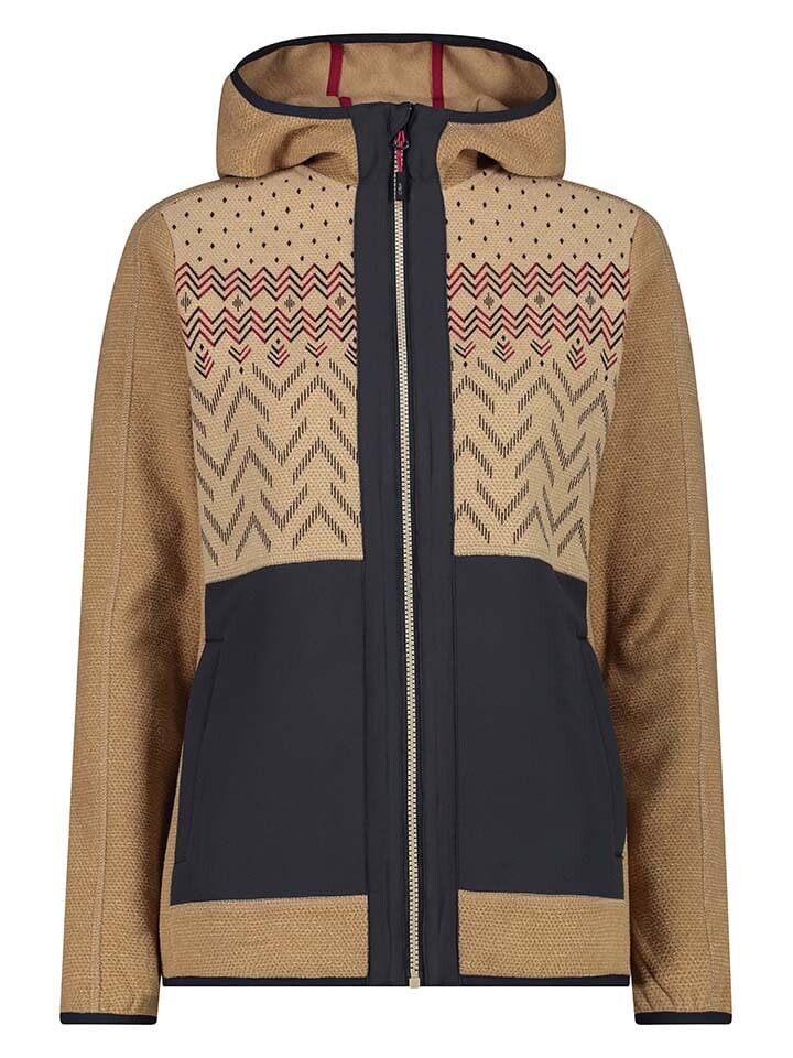

Флисовая куртка CMP Fleecejacke, цвет Beige/Schwarz