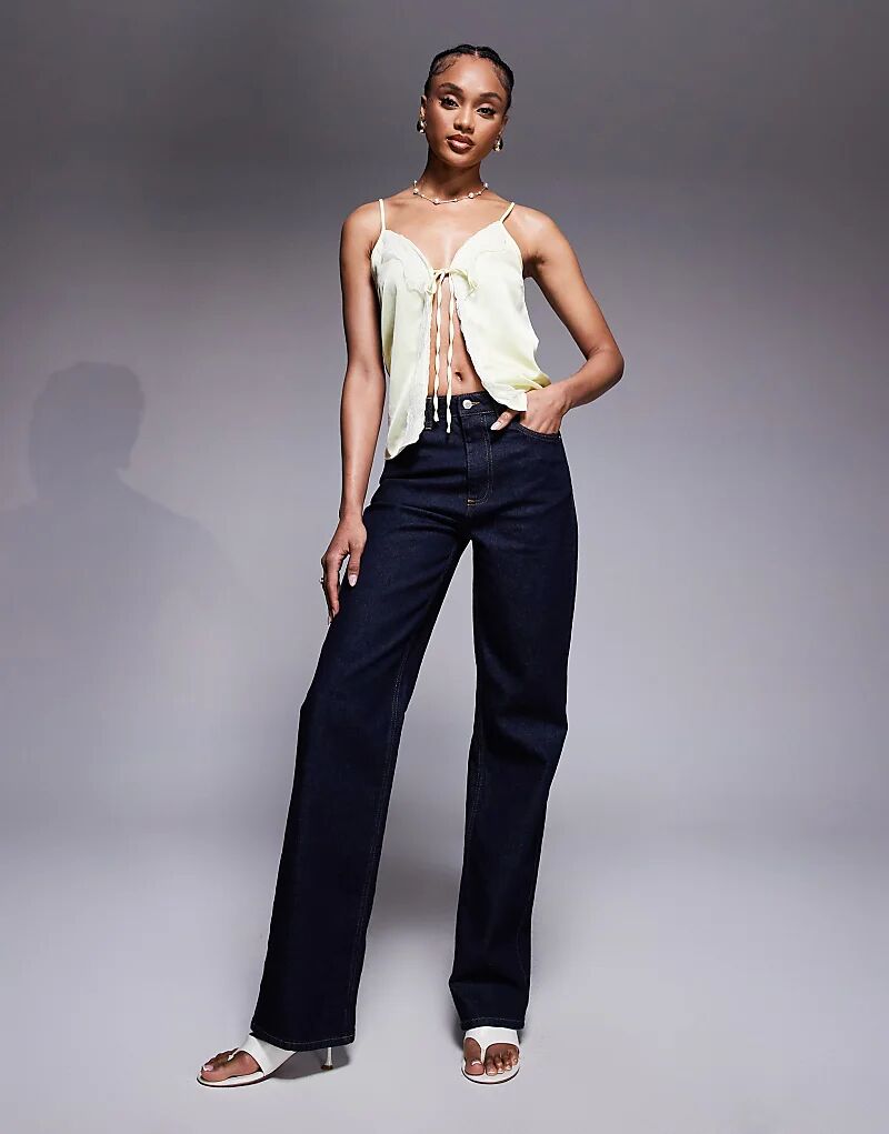 

Джинсы прямого кроя ASOS DESIGN Tall Comfort, цвет: белый Asos Tall