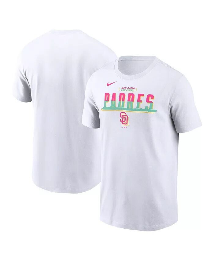 

Мужская белая футболка San Diego Padres City Connect Nike, белый