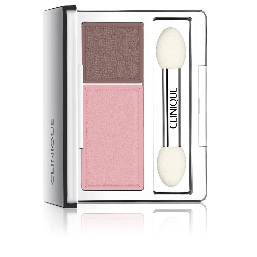 

Тени для век All about shadow duo Clinique, цвет Strawberry Fudge, 2,2 гр.