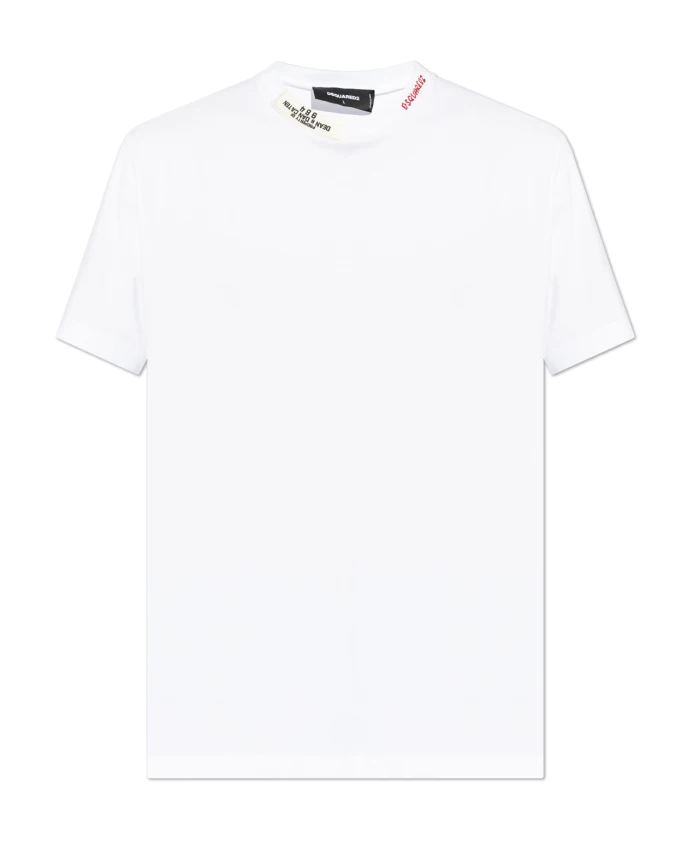 

Футболка с логотипом Dsquared2, белый