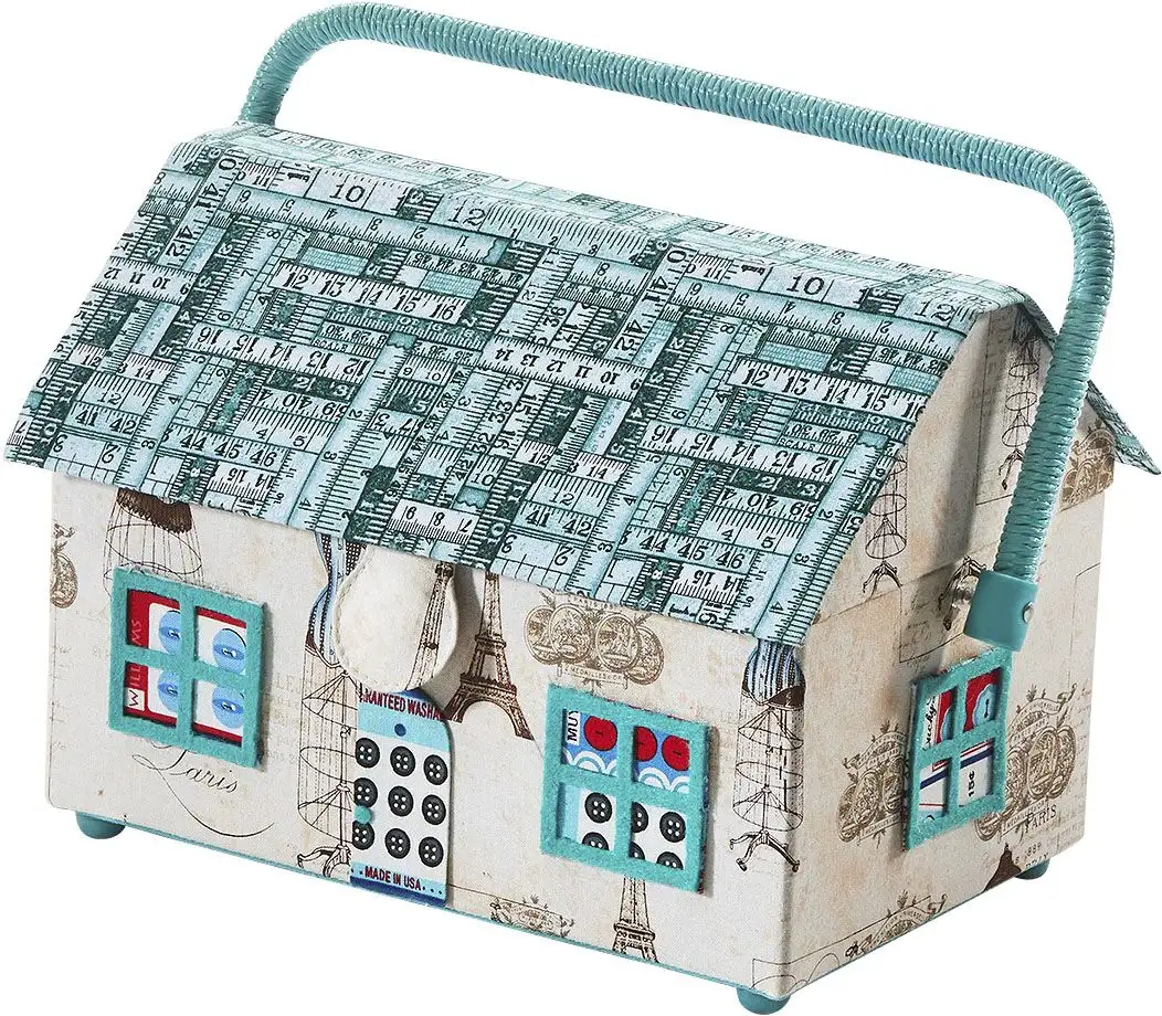 

Свободная швейная коробка "sewing box", (1 шт.) Locker 25х20х17 см, синий