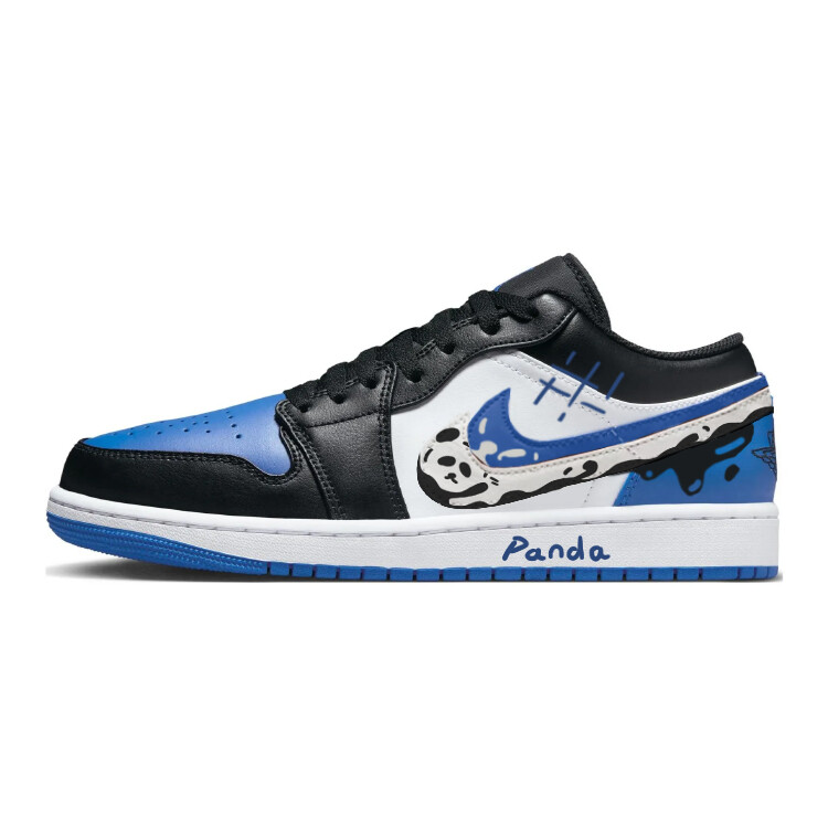 

Кроссовки Air Jordan 1 Kids' Basketball Shoes Grade School, синий