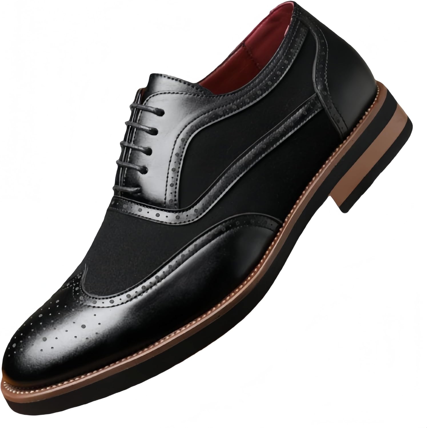 

Мужские удобные дышащие кожаные туфли Clolinde, большого размера, с мягкой и приятной для кожи подкладкой, для официального ношения и повседневных поездок, черный