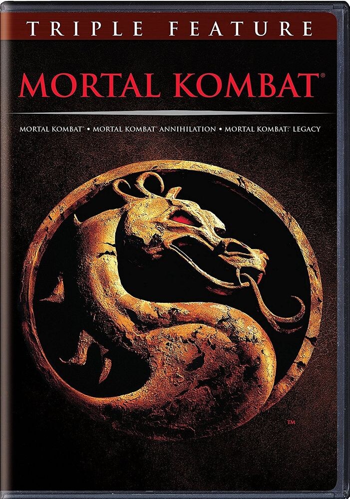 

Диск DVD Mortal Kombat Franchise Collection Triple Feature