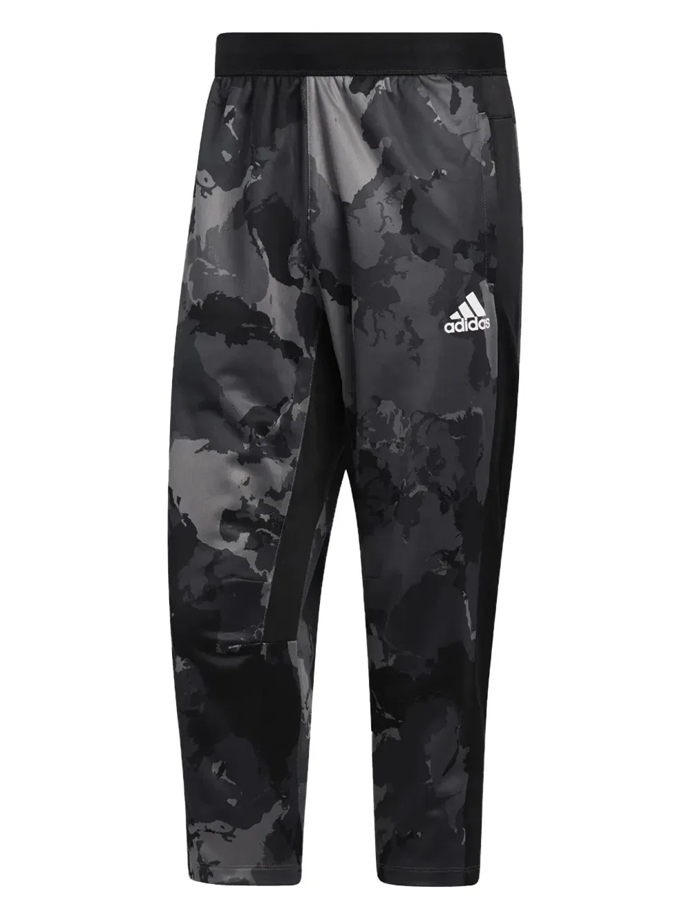 Спортивные штаны с камуфляжным рисунком Adidas, серый