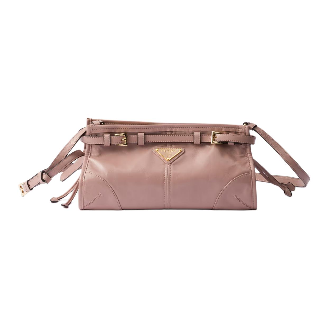 

PRADA Мягкая кожаная сумка через плечо