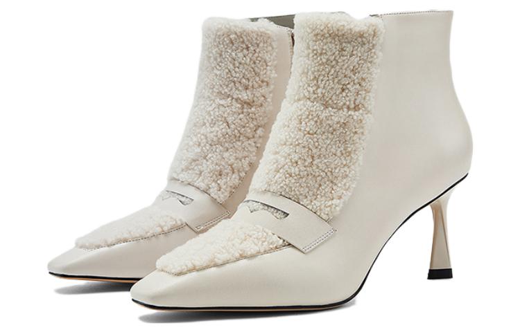 NINE WEST Черно-коричневые женские ботильоны на каблуке 7,5 см, цвет Black Brown — фото 4