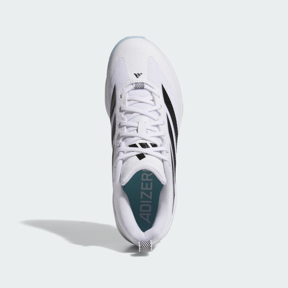 Кроссовки Adidas Adizero Impact 2.0 baseball Turf Shoes, цвет Cloud White/Core Black/Core Black — фото 2