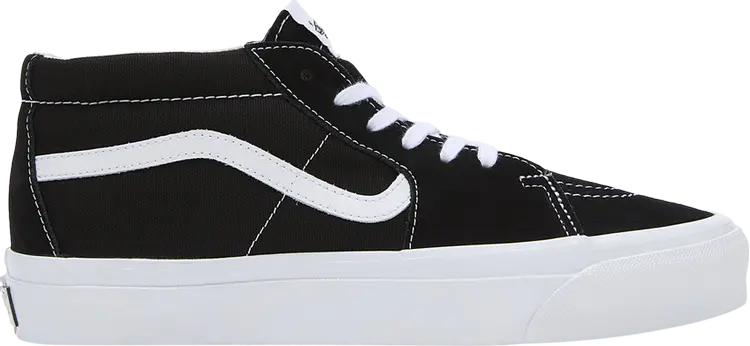 

Кроссовки Sk8-Mid Reissue 83 LX 'Black White', черный