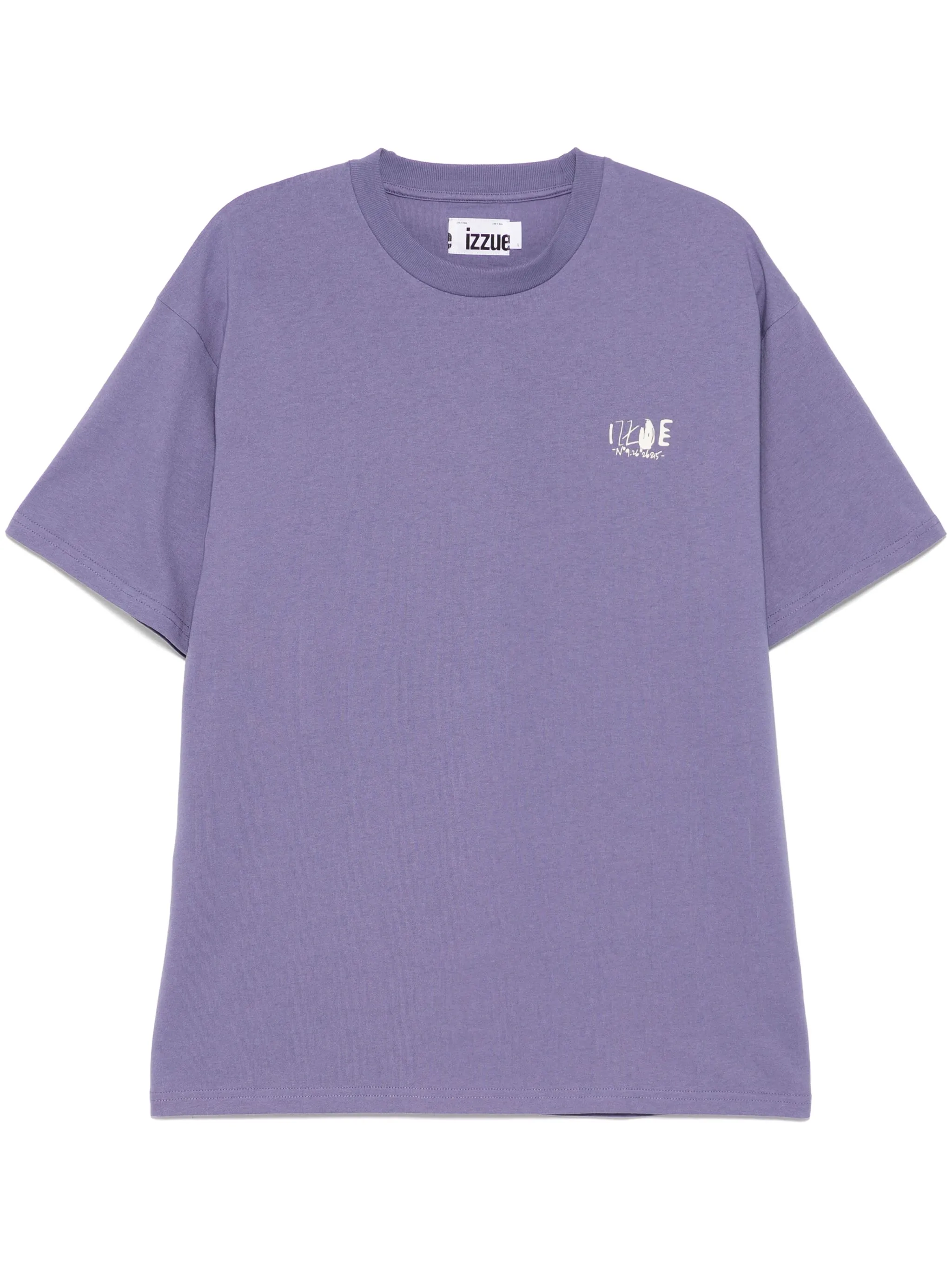 

Футболка с графичным принтом Izzue, фиолетовый